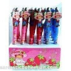 1 Dozen Berry Adorable Strawberry Shortcake Writting Pens FREE display base with purchase of 2 dozens by Starpoint